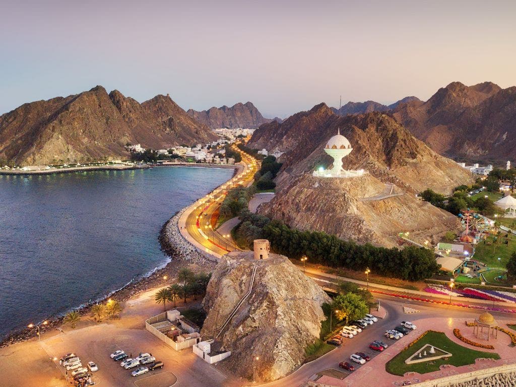 Arrival in Muscat